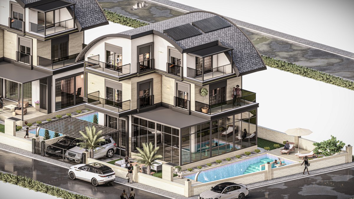 Infinity Prive – Ongoing Villa Construction Project in Belek Kadriye Antalya